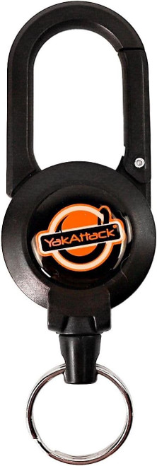 YakAttack Heavy-Duty Retractor 24” SS Cable Secure Clip-On w/ 360° Swivel