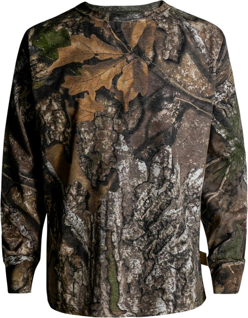 King's Camo Kids Hunting Classic Long Sleeve Shirt RealTree APX Medium
