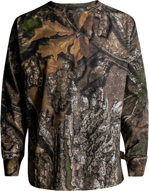 King's Camo Kids Hunting Classic Long Sleeve Shirt RealTree APX Medium