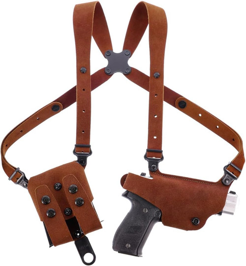 Galco Classic Lite 2.0 Shoulder Rig Smith & Wesson M&P Shield Plus RH Brown
