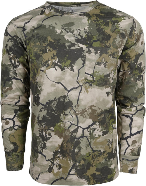 King's Camo Men's Standard Classic Long Sleeve Tee KC Ultra X-Large