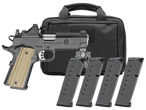 Springfield Armory PO9227AOSPAC 1911 Operator AOS Gear Pac 9mm 4.25" BBL