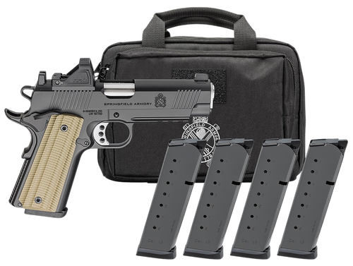 Springfield Armory PO9227AOSPAC 1911 Operator AOS Gear Pac 9mm 4.25" BBL