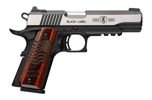 Browning 051124492 1911 Black Label Medallion Pro 250 380 ACP 4.25" BBL 8+1