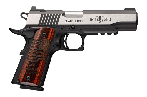 Browning 051124492 1911 Black Label Medallion Pro 250 380 ACP 4.25" BBL 8+1