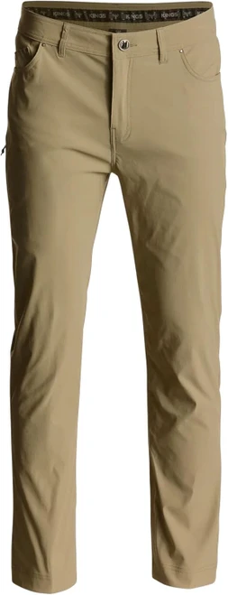 King's Camo Men's XKG Sonora Lightweight Stretch Pants Dark Khaki 36R