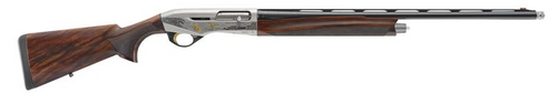Benelli Montefeltro Silver 20 GA 3" Nickel Engraved Walnut 26" BBL 4+1