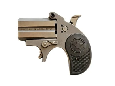 Bond Arms BASTB Stubby 22 LR Matte SS Black Polymer Grips Shot 2.2" BBL