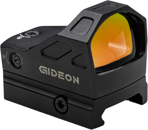 Gideon Optics Alpha Red Circle Dot 3MOA Aluminum Frame Black AL10RD