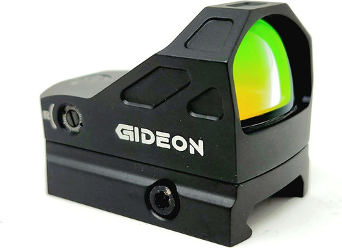 Gideon Optics Alpha Green Circle Dot 3MOA Aluminum Frame Black AL10GN