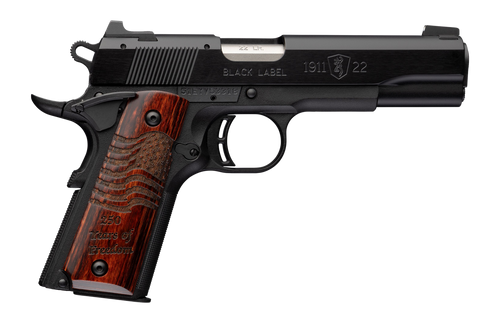 Browning 051071490 1911 Black Label Medallion 250th 22 LR 4.25" BBL 10+1