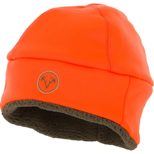 Drake Waterfowl Non-Typical Silencer Sherpa Fleece Beanie Blaze Orange OSFM