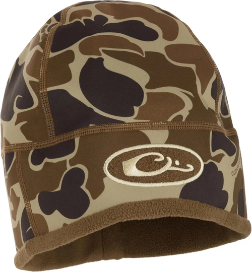 Drake Waterfowl MST Windstopper Camouflage Beanie Hat Old School OSFM