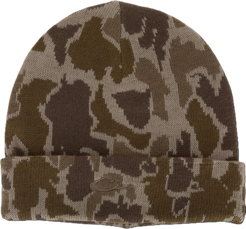 Drake Waterfowl LST Acrylic Beanie Knit Cuffed Hat Old School Timber OSFM