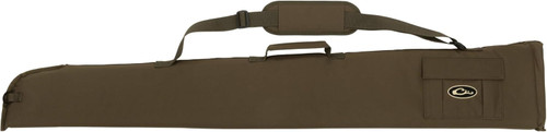 Drake Floating Side-Opening Padded Gun Case w/ Shoulder Strap Green Timber