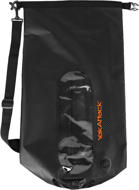 YakAttack 30L HD Roll-Top Drybag With Air Valve - Black Carbon SBA-1010