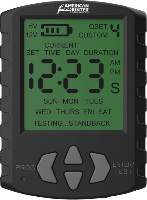 American Hunter 6V/12V Universal Timer, Large LCD Display