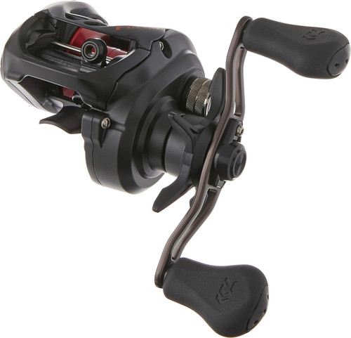 Daiwa Fuego Left Hand CT Baitcasting Reel FGCT100XSL Black/Red USED