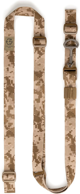 Edgar Sherman Rifle Sling Two-Point Mil-Spec Quick Adj. Digital Desert AOR1