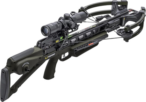 TenPoint Turbo X Crossbow 415 FPS Equipped w/ RangeMaster Scope Moss Green