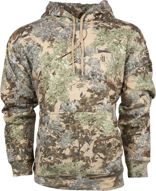 King's Camo Men's Classic Pullover Hoodie, Desert Shadow X-Large