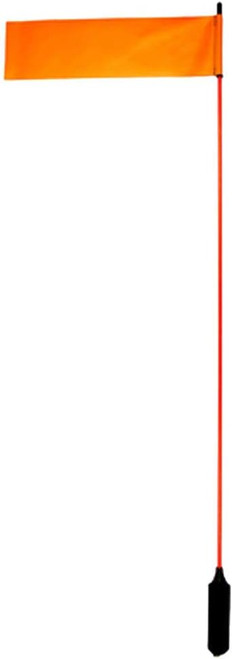 YakAttack VISIFlag 52" Safety Flag Pole For Daytime Visibility Orange USED