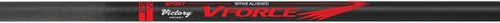 Victory Archery VForce .245" Arrow Sport 350 12Pk Bare Shafts .006 GPI:8.7