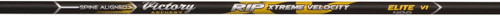Victory Archery RIP XV .204" Arrow Elite 300 12Pk Bare Shafts .001 GPI:7.1