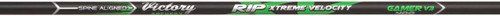 Victory Archery RIP XV .204" Arrow Gamer 350 12Pk Bare Shafts .003 GPI:6.4