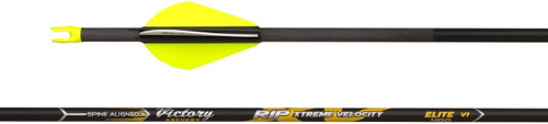 Victory Archery RIP XV .204" 350 Arrow Fletched 6Pk Elite .001 GPI:6.4