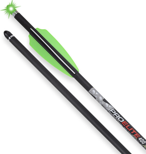 TenPoint 20" Pro Elite 400 Alpha Blaze Carbon Arrow 410gr Spine .003" 3Pk