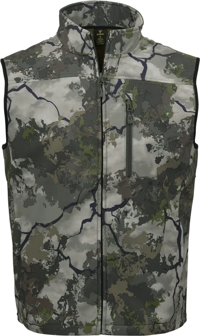 King's Camo Men Soft Shell Hunting Vest 100% Polyester KC Ultra XX-Large