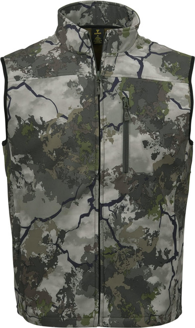 King's Camo Men Soft Shell Hunting Vest 100% Polyester KC Ultra X-Large