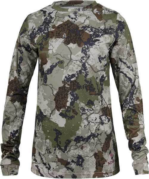 King's Camo Women's Standard Hunter Long Sleeve Shirt - XK7 Large