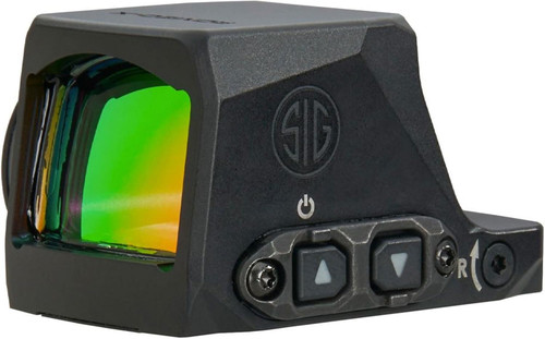 Sig Sauer RomeoX Reflex Sight Enclosed Compact Circle Dot Blk USED