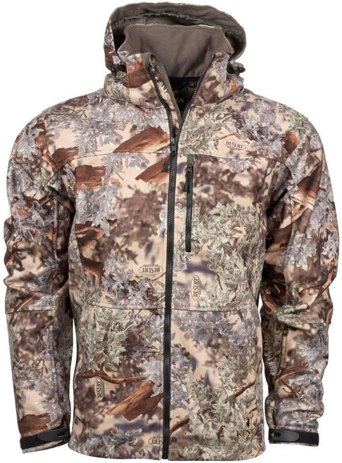 King's Camo Men's Hunter Wind-Defender Pro Fleece Jacket Desert Shadow 2XL