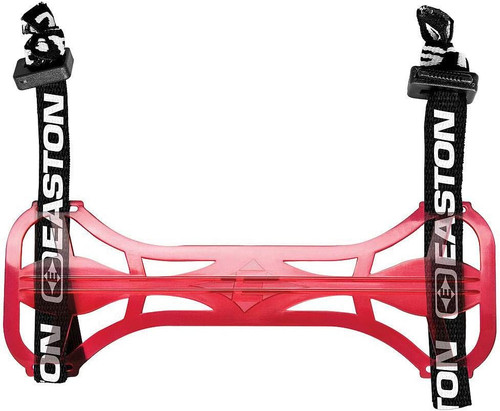 Easton Deluxe Bone Armguard Lightweight W/ Adjustable Straps Red OS