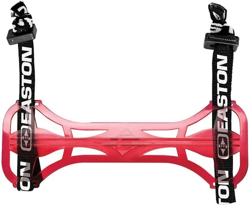 Easton Deluxe Bone Armguard Lightweight W/ Adjustable Straps Red OS