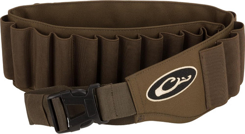 Drake Shell Holder w/25 Elastic Loops & Adjustable Belt Green Timber