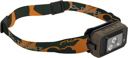 Drake EVO500 Lumen Headlamp IP67 Light w/ Lock Mode Old School Blaze OSFM