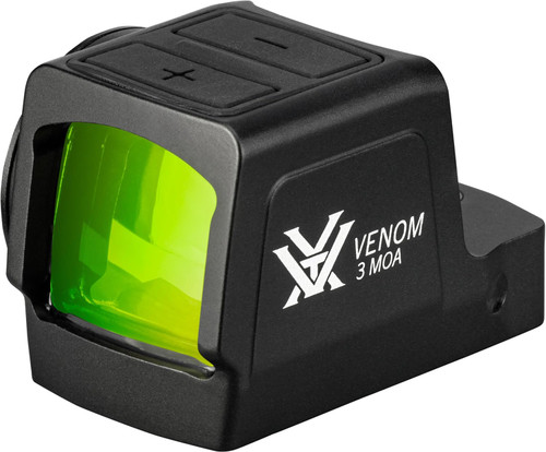 Vortex Venom Enclosed Micro Bright Green Dot Sight - 3 MOA - VEN-MGD3-E