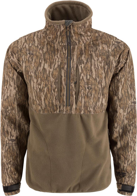 Drake Men MST CommandXT Eqwader 1/2 Zip Jacket w/DWR Finish Bottomland 2XL