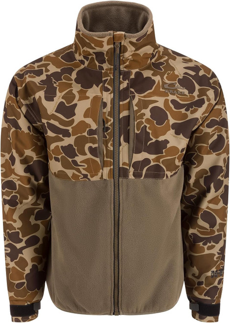 Drake Men MST CommandXT Eqwader Full Zip Jacket w/DWR Finish Old School 3XL