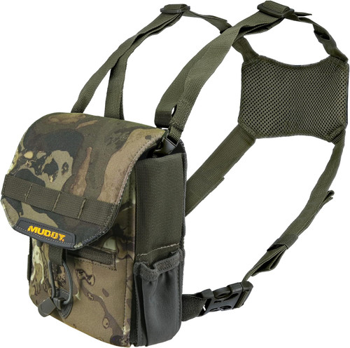 Muddy Pro Series Binocular Harness Fits Most 10x42 Models Veil Canyon Grey