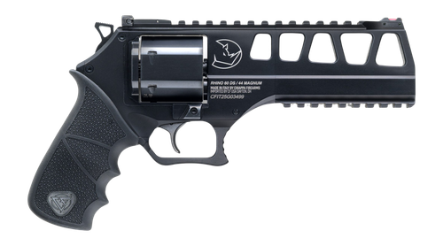 Chiappa 340.350 Rhino 60DS L Frame 44 Mag Hogue Rubber Grip 6" BBL 6 Shot