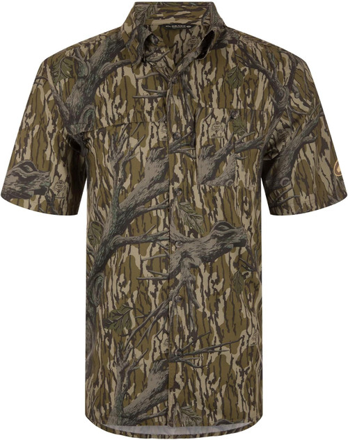 Drake Performance 8-Shot Flyweight Short-Sleeve Shirt MO Bottomland 2XL