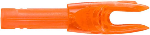Easton 4MM G Nock Large Groove Size - 0.98" Dozen Bag - Orange - 370322