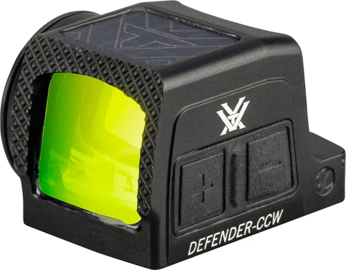 Vortex Defender-CCW Enclosed Solar Micro Green Dot Sight Multi Reticle Blk
