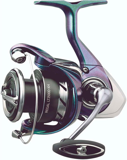 Daiwa REGAL LT Spinning Reel RGLT2500D-XH-B, 6BB+ 1, 6.2:1, Max Drag 22lb