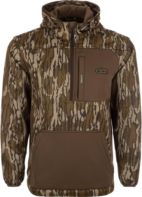 Drake Waterfowl MST Endurance Hoodie w/ Kangaroo Pouch OG Bottomland 2XL